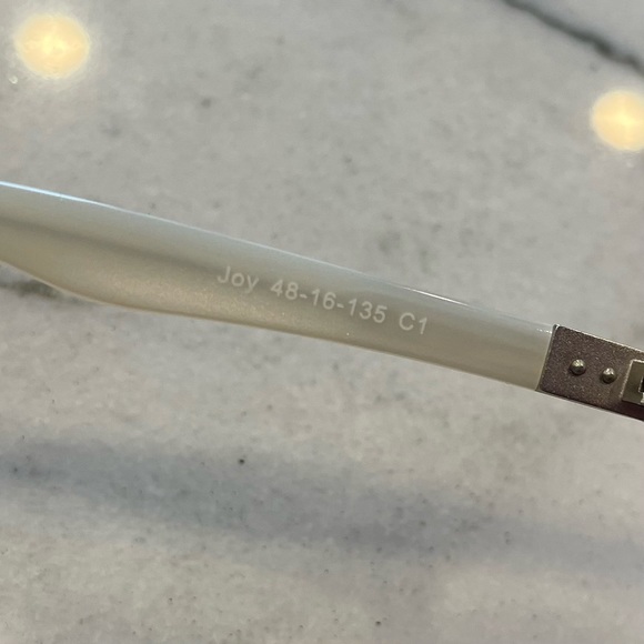 Willow Mae Eye See Beauty Children’s prescription glasses frames Blue and pearl - Picture 7 of 7